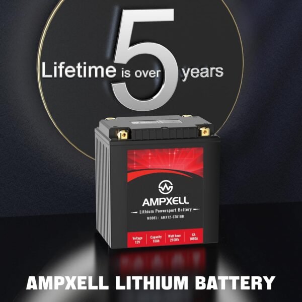 AMPXELL Lithium Motorcycle Battery YTX30L-BS Review Powerful Reliable Long-Lasting Performance