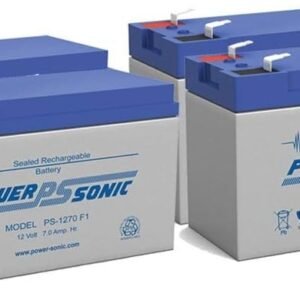 ps-1270 – power-sonic 12v 7ah sla battery – pack of 4 ps-1270 - power-sonic 12v 7ah sla battery - pack of 4