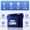 TYKOOL YT12B-BS Lithium Motorcycle Battery Review Performance and Reliability Tested TYKOOL YT12B-BS Lithium Motorcycle Battery Review Performance and Reliability Tested